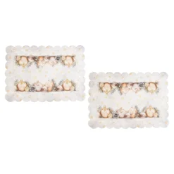 Platzset „Festtagskugeln“, 2 Stück