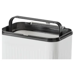 Platzspar-Rollwagen mit Mülleimer 2 Fächer