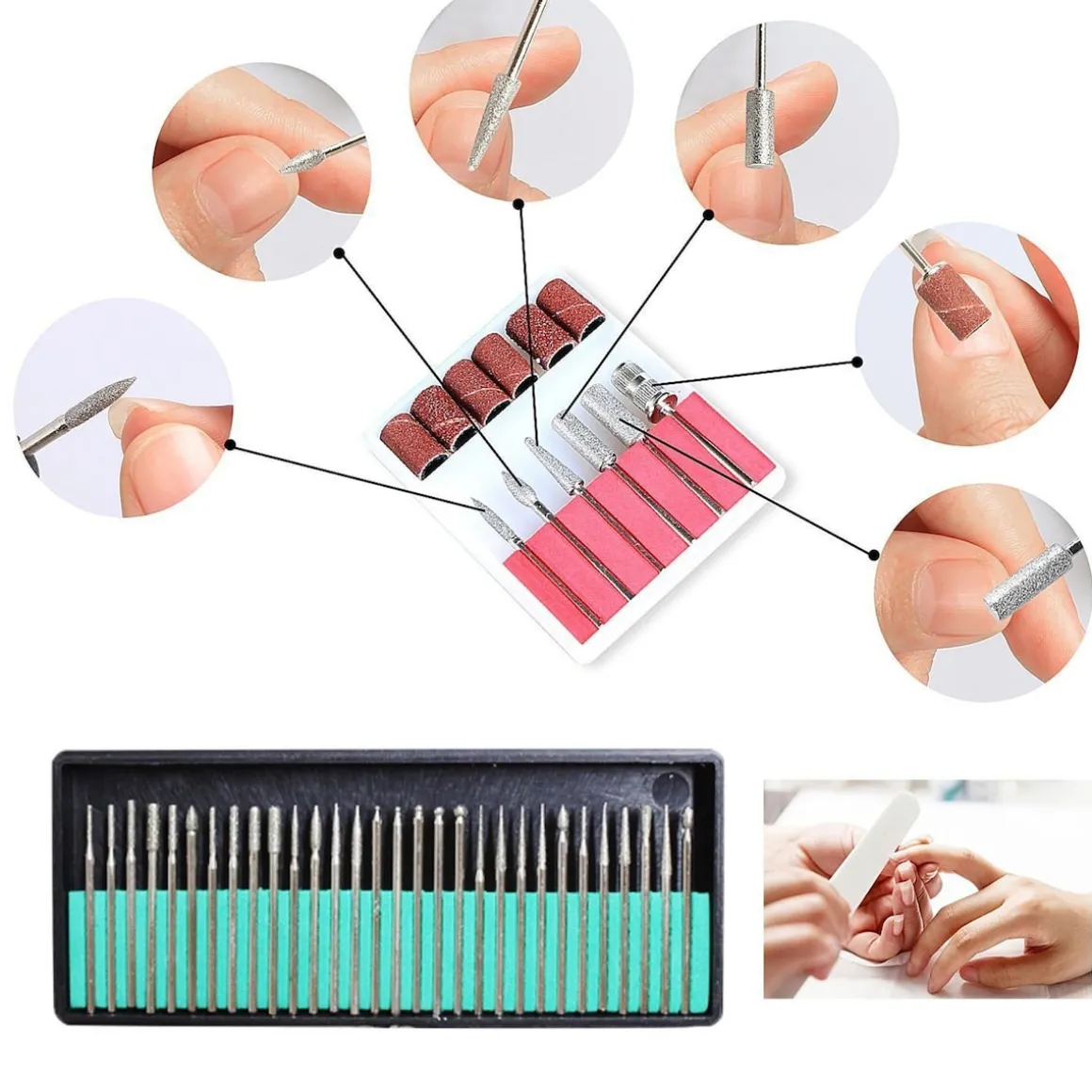 Profi Nagelfräser-Set