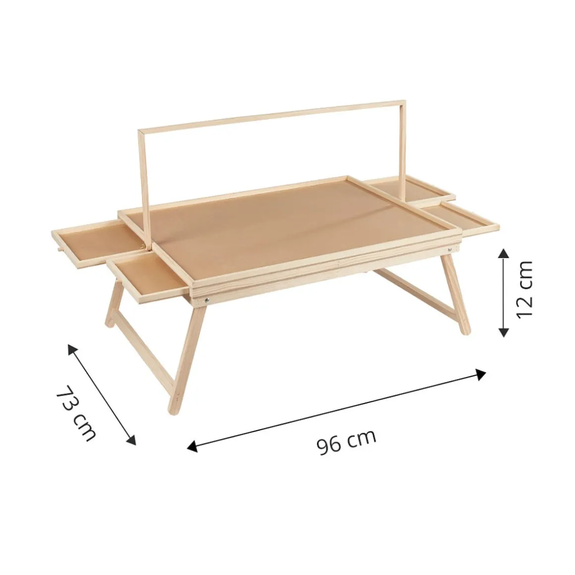 Puzzletisch mit Spielbrett-Deckel + LED-Licht für 1500 Teile
