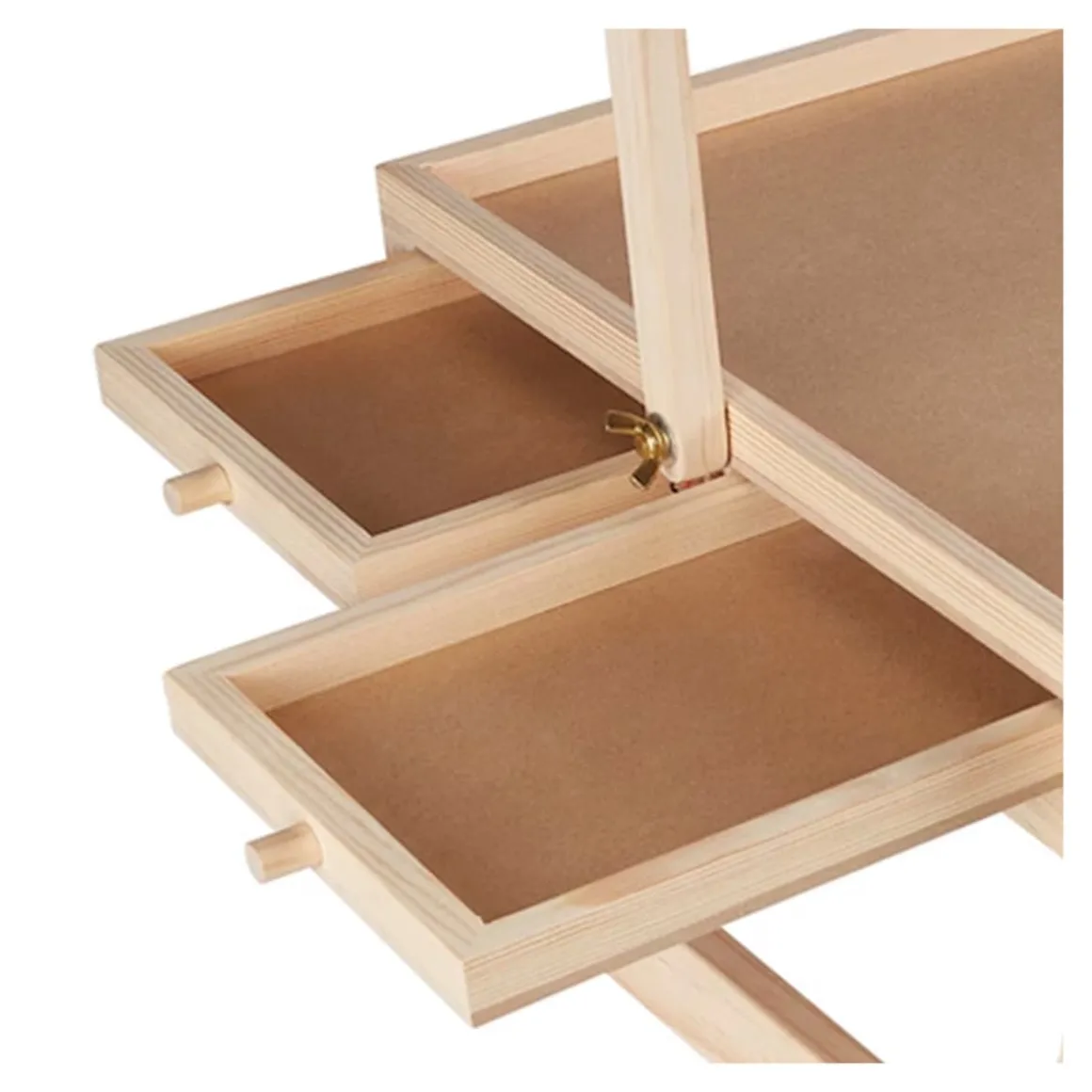 Puzzletisch mit Spielbrett-Deckel + LED-Licht für 1500 Teile