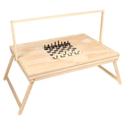 Puzzletisch mit Spielbrett-Deckel + LED-Licht für 1500 Teile