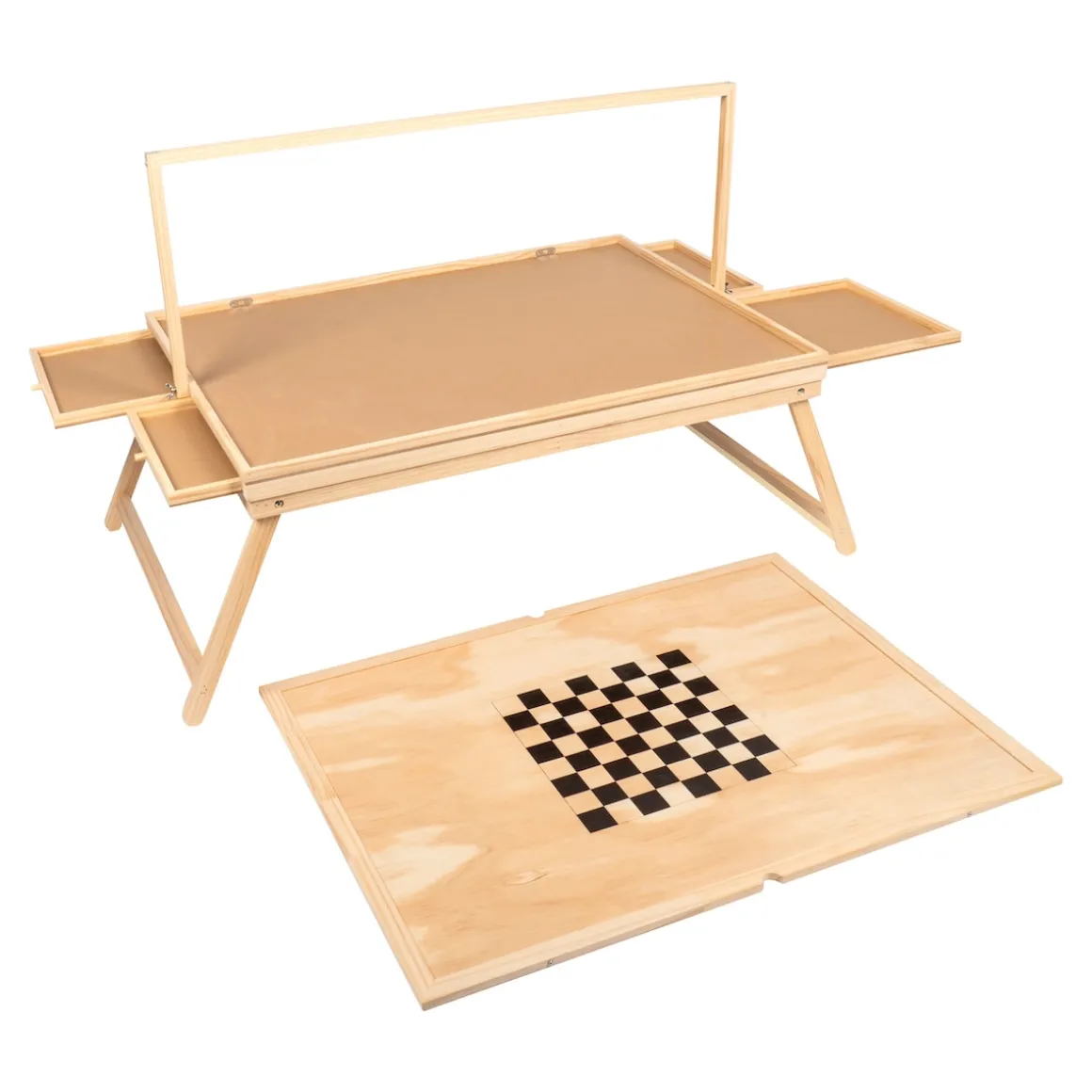 Puzzletisch mit Spielbrett-Deckel + LED-Licht für 1000 Teile