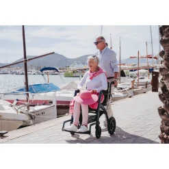 Rollator & Rollstuhl Rollz Motion Performance mit Sitz, faltbar