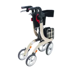 Rollator Nitro für innen & außen, klappbar, zum Sitzen & Fahren