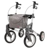 Rollator Olympos ATR MS, faltbar, mit Tasche silber