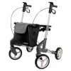 Rollator Troja 5G M, faltbar, höhenverstellbar silber
