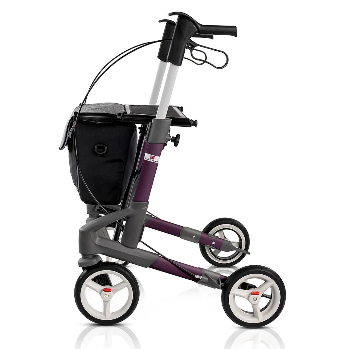 Rollator Troja 5G S, faltbar, höhenverstellbar lila