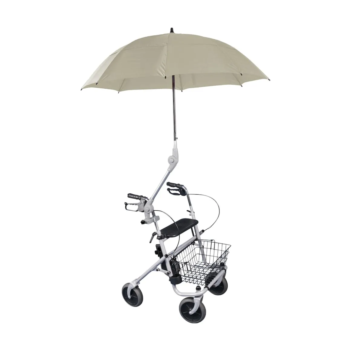 Rollatorschirm beige