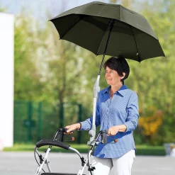 Rollatorschirm khaki