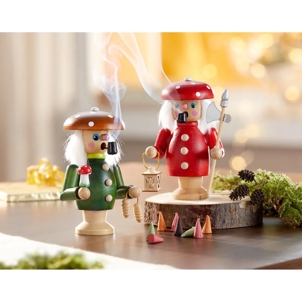 Räuchermännchen grün