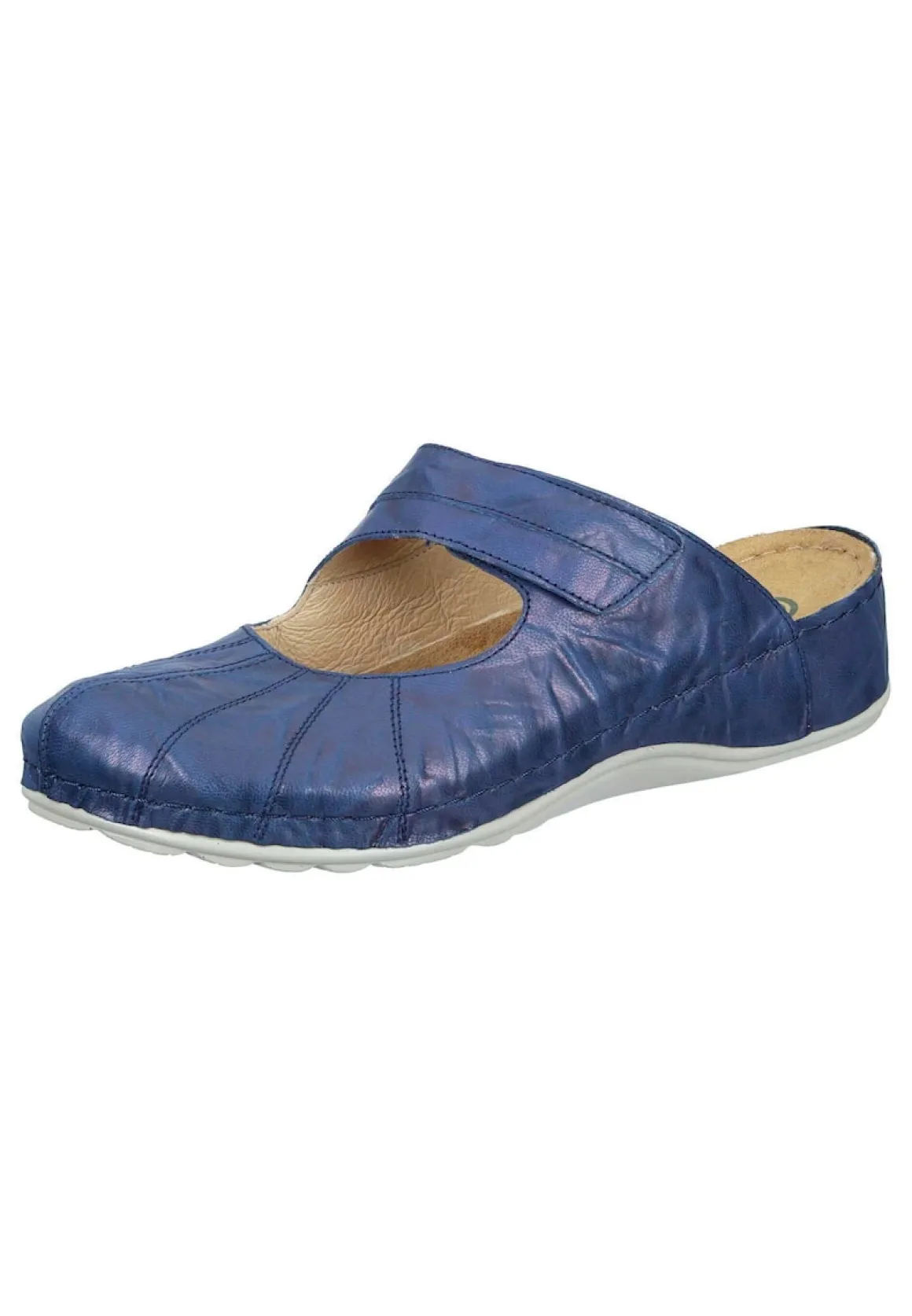 SAGUNT Pantoletten blau