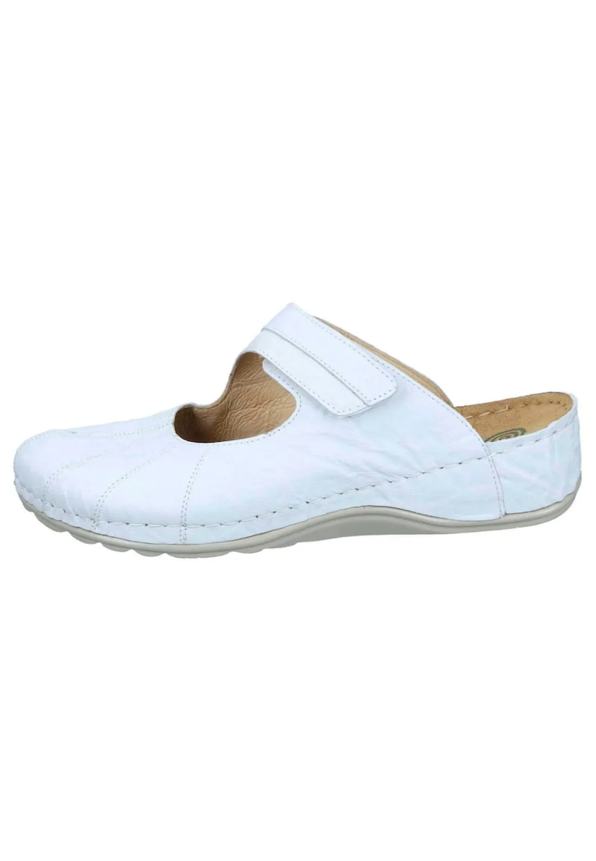 SAGUNT Pantoletten hellgrau