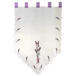 Scheibengardine „Lavendel“