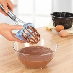 Schneebesen mit Abstreifer, 2-teilig