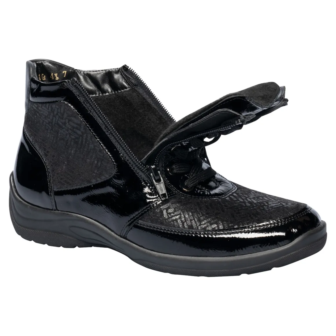 Siefelette "Hesna" schwarz