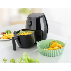 Silikoneinlage für Heißluftfritteuse XXL (ØxH): 19x20 cm