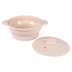 Silikon-Mikrowellen-Topf, faltbar 1300 ml