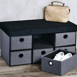 Sitzbank mit Aufbewahrungsboxen