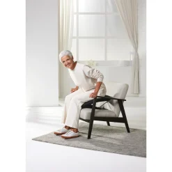 Sitzkissen mit Aufsteh- und Hinsetzhilfe schwarz