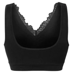Soft-BH mit Spitze „Elegant“ schwarz