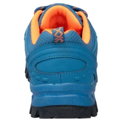 Softshell-Trekkingschuh unisex, wasserabweisend blau/orange