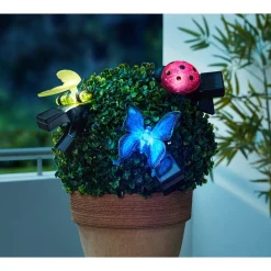 Solar-Klammern "Tierwelt", 3 Stück