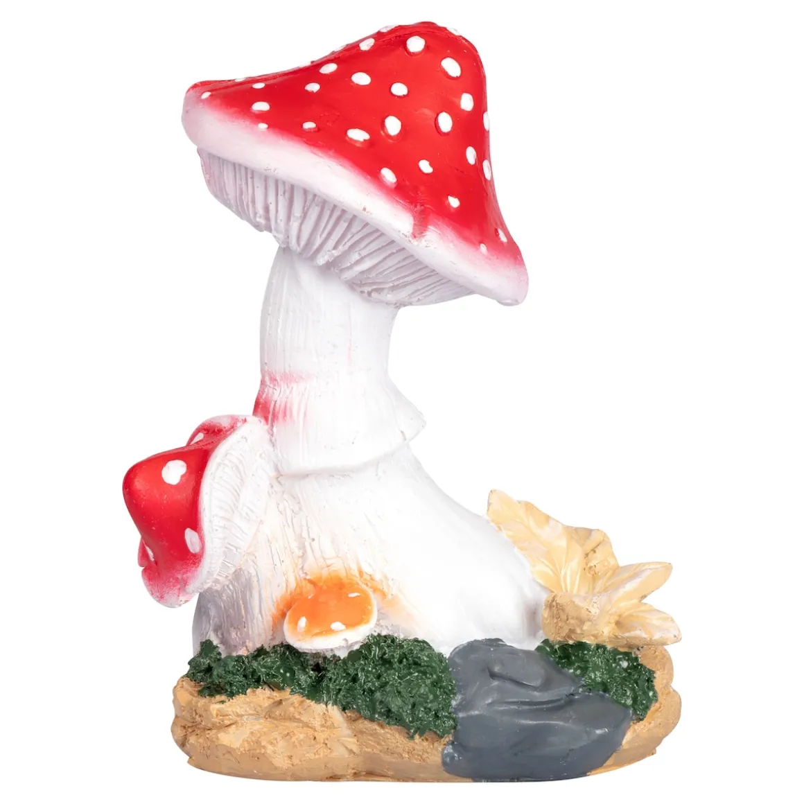 Solar-LED-Fliegenpilz im Wald