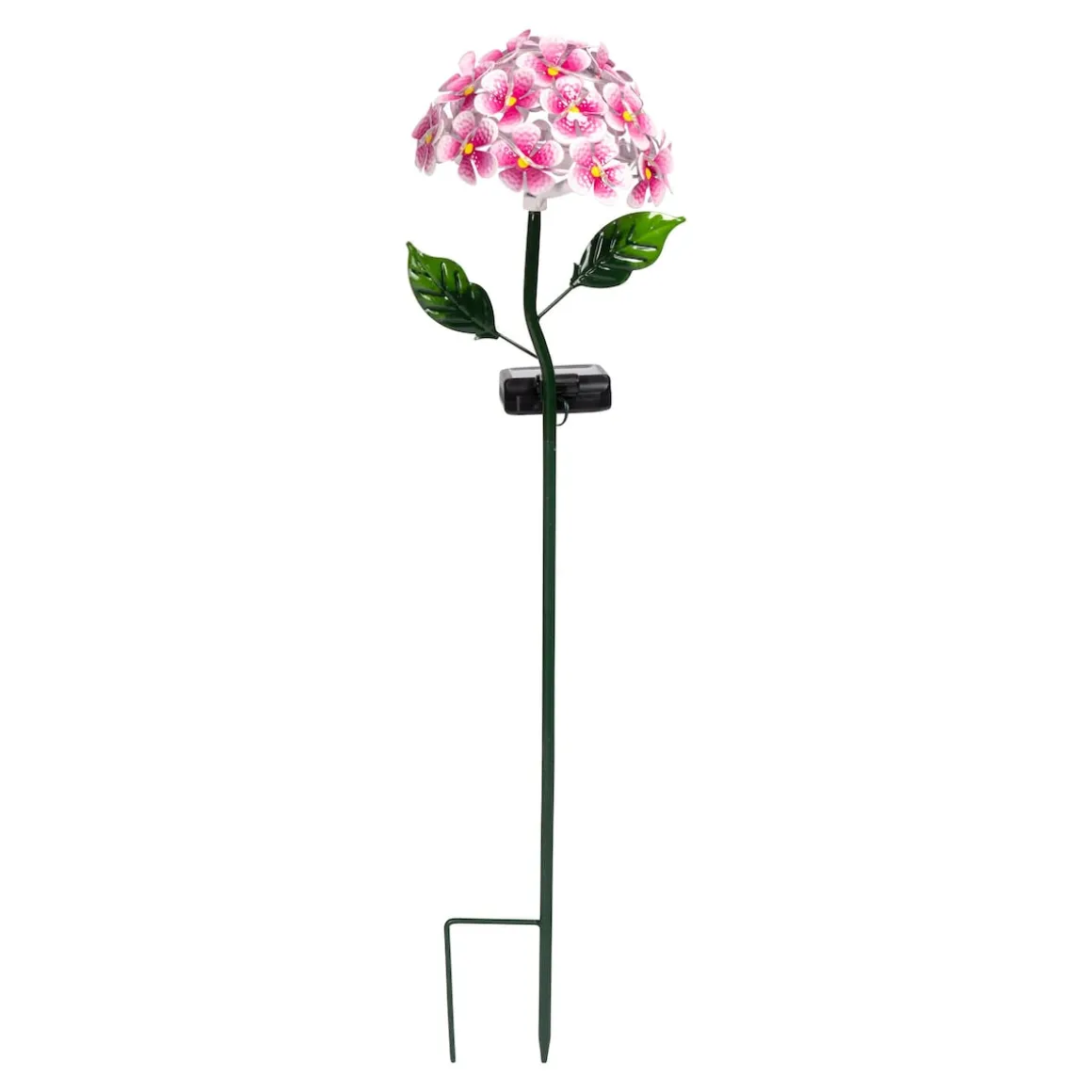 Solar-LED-Gartenstecker „Blütentraum“, 1 Stück lila