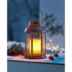 Solar-LED-Laterne „Sterne“