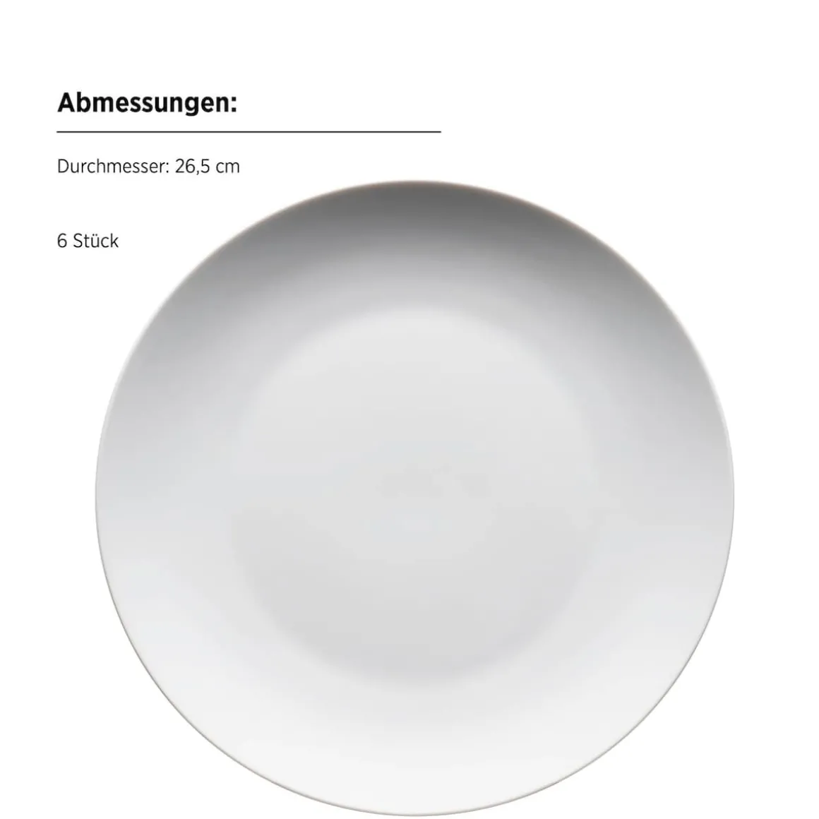 Speiseteller, Porzellan Barca