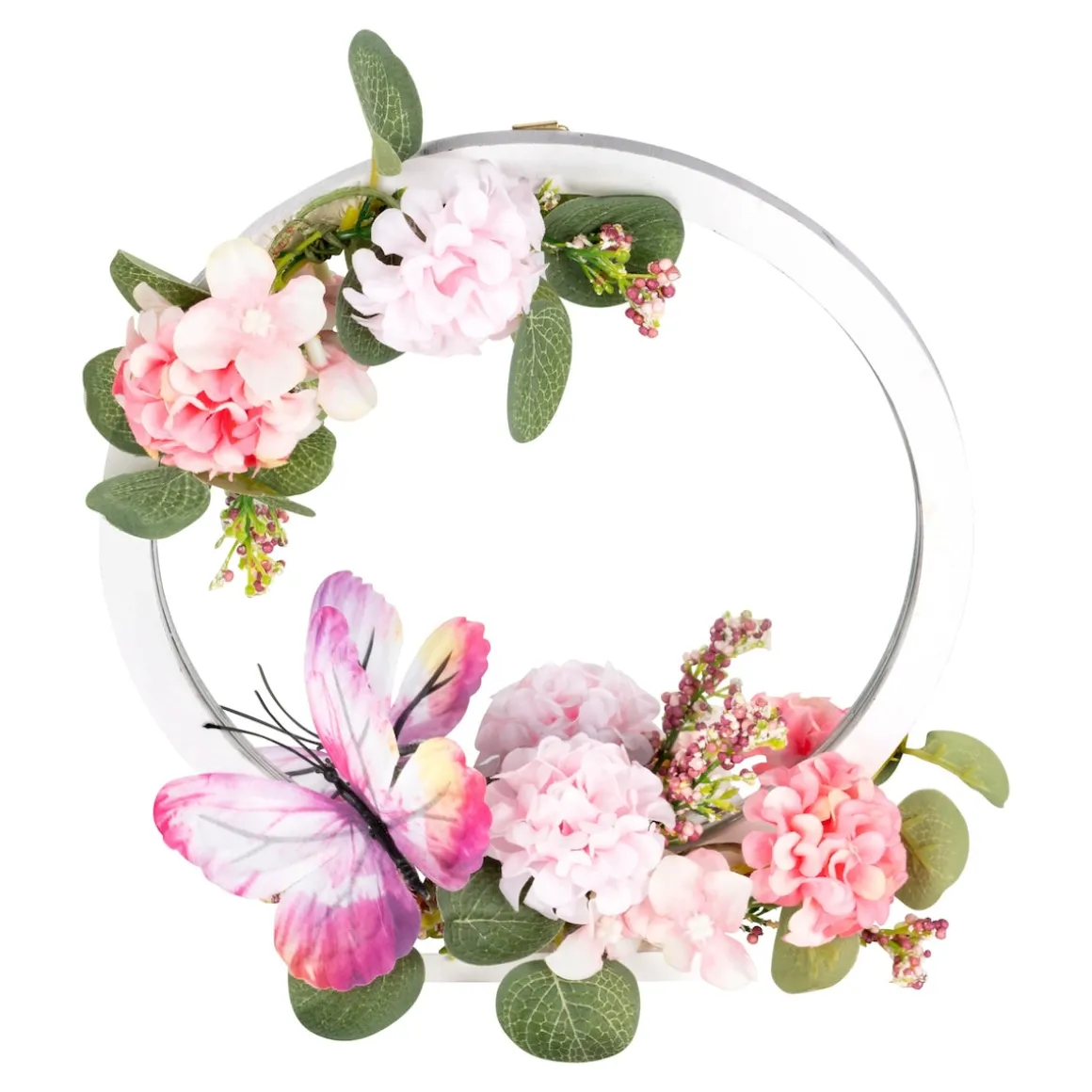 Spiegel mit Sommerblumen