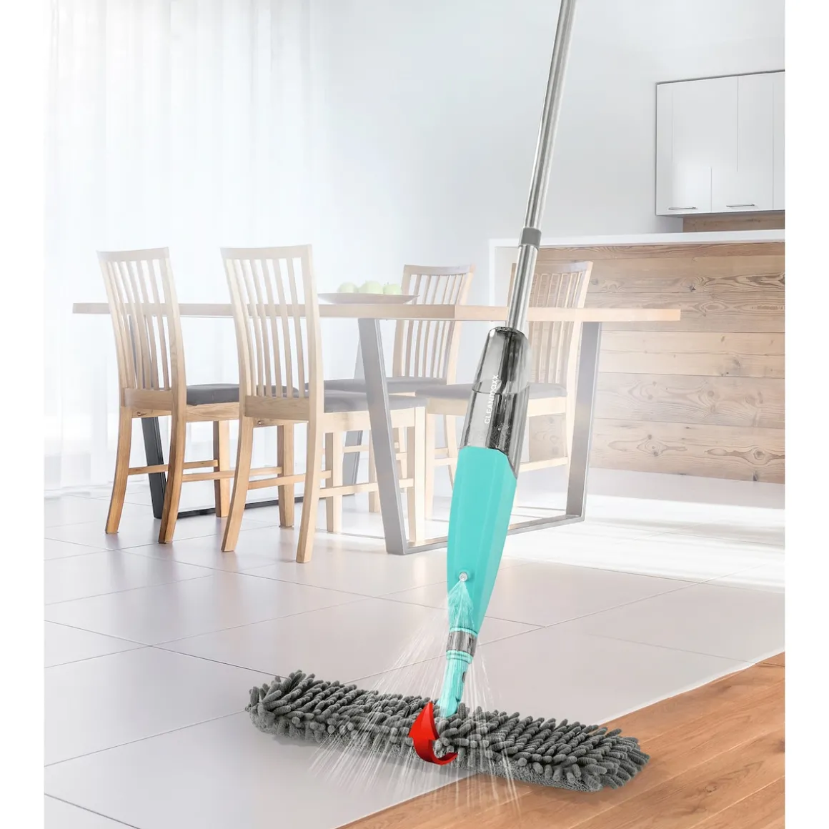 Spray-Mopp mit Wendefunktion