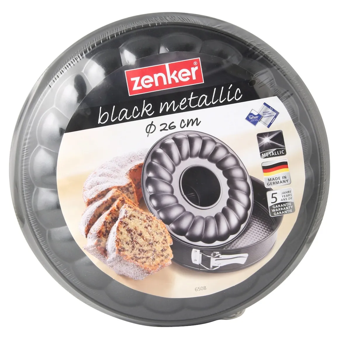 Springform mit Flach- und Rohrboden Ø 26 cm