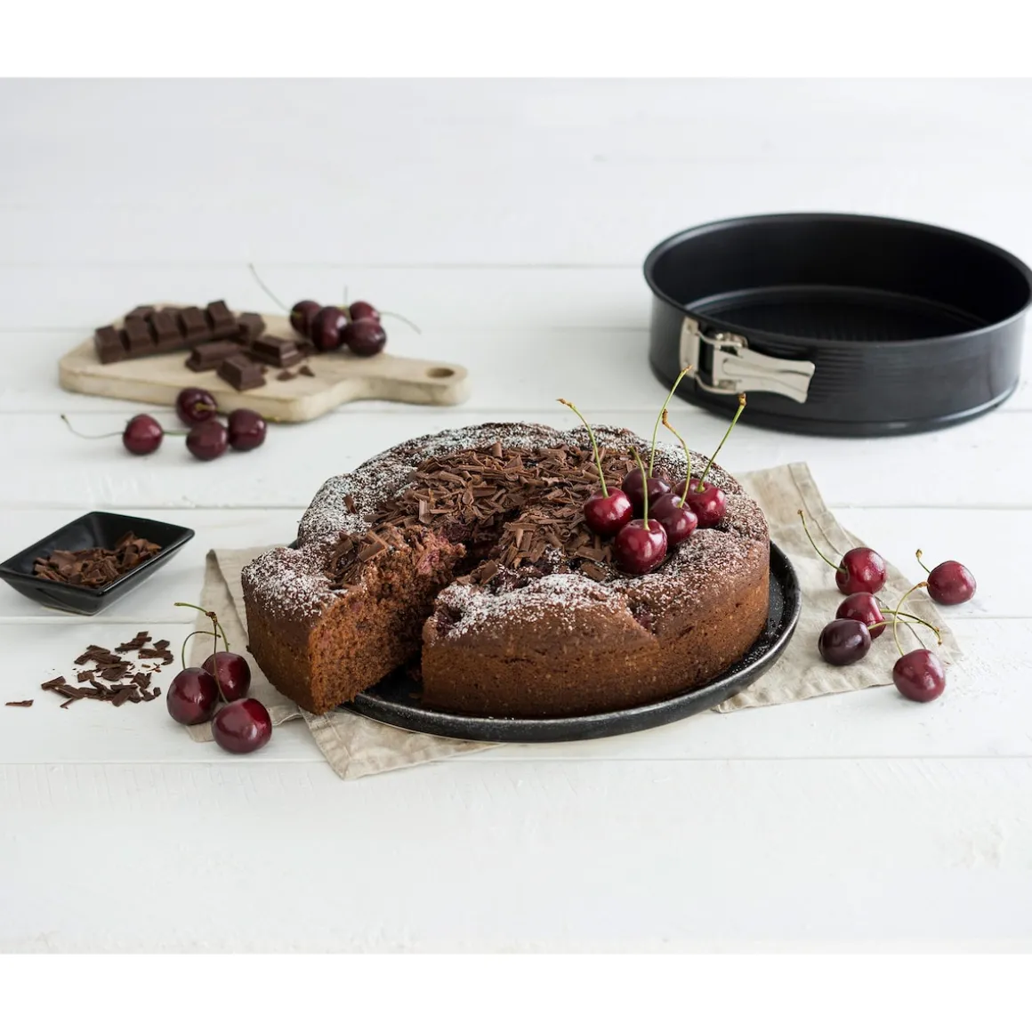 Springform mit Flach- und Rohrboden Ø 26 cm