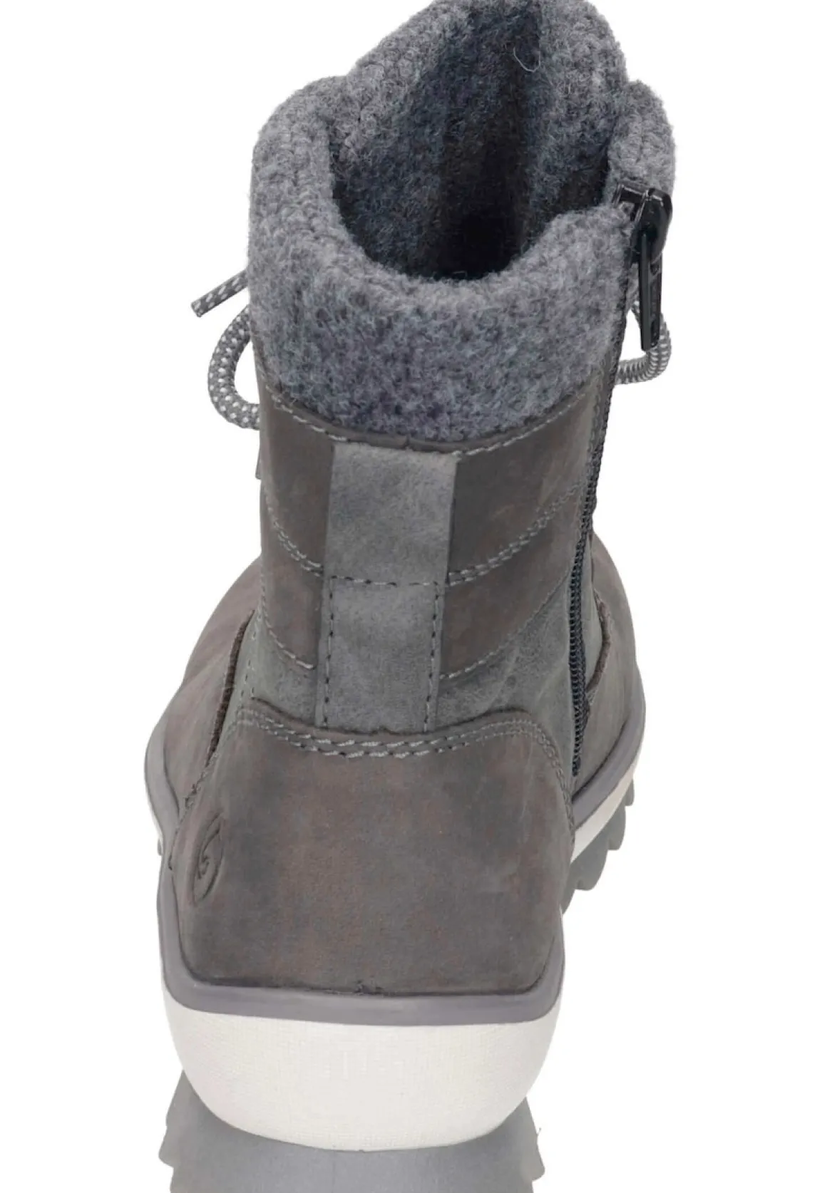 Stiefeletten hellgrau