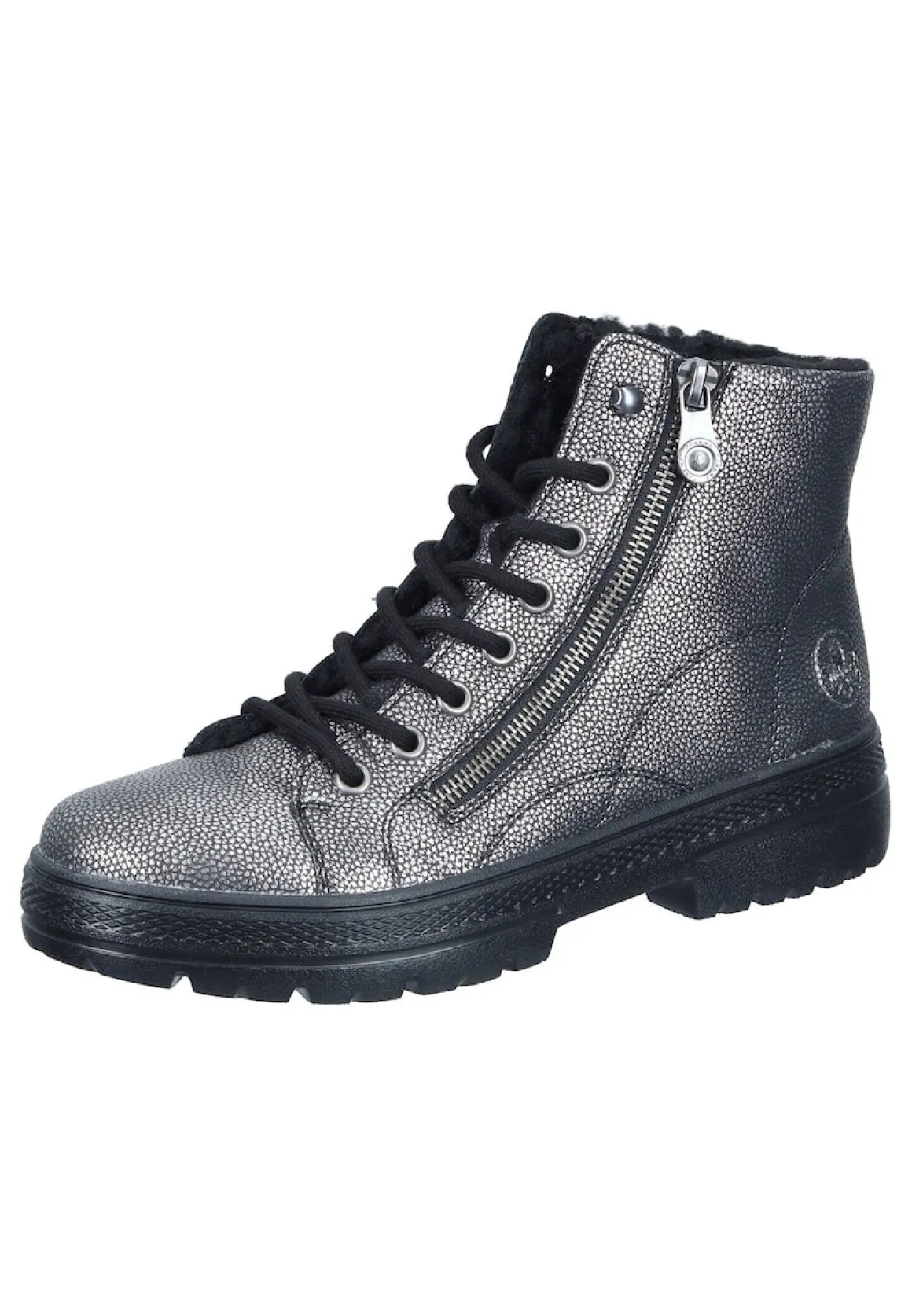 Stiefeletten silber