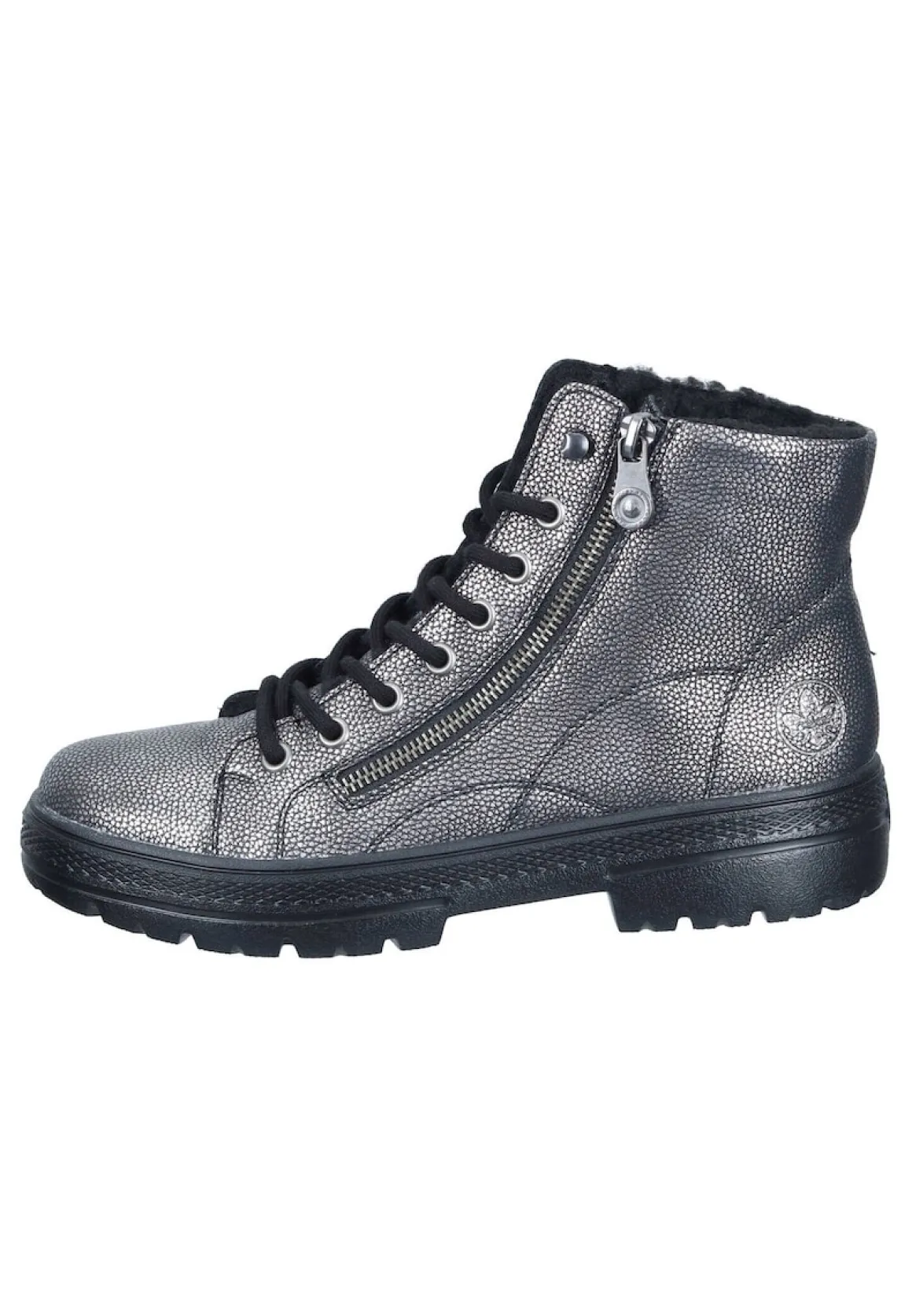 Stiefeletten silber
