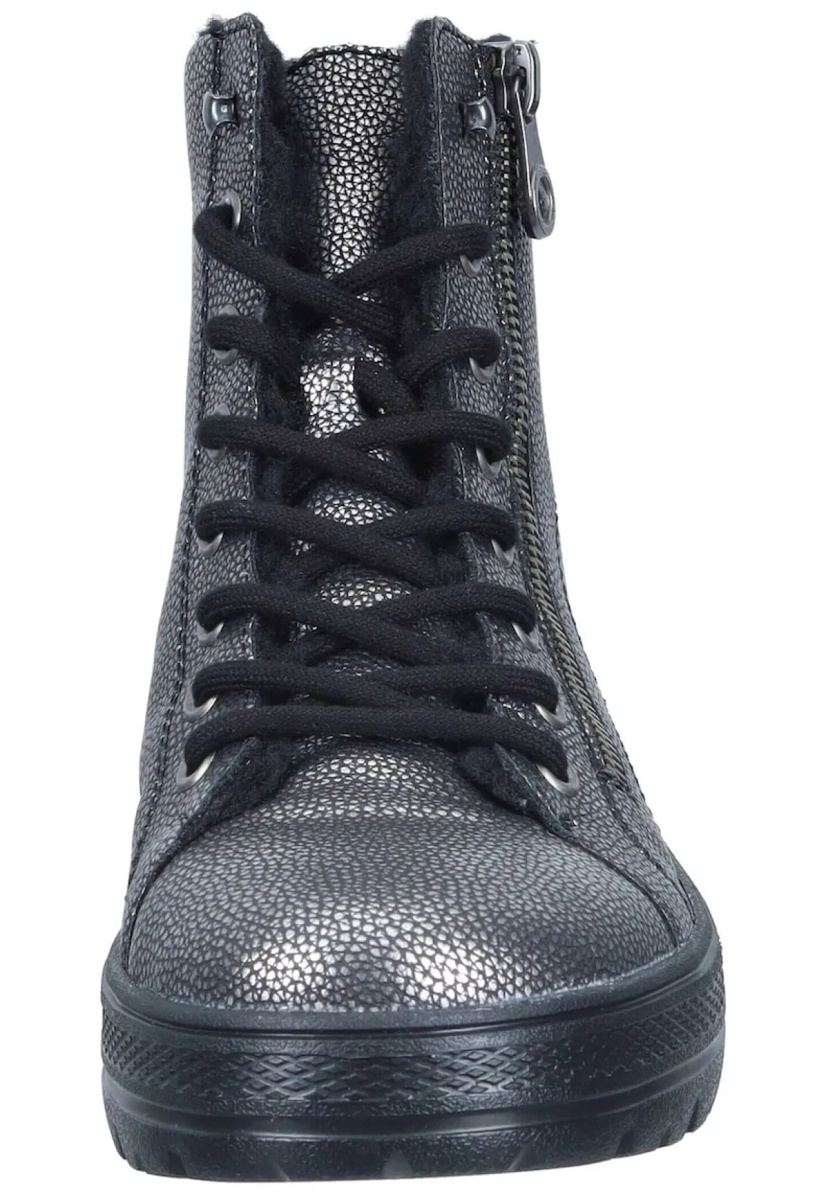 Stiefeletten silber