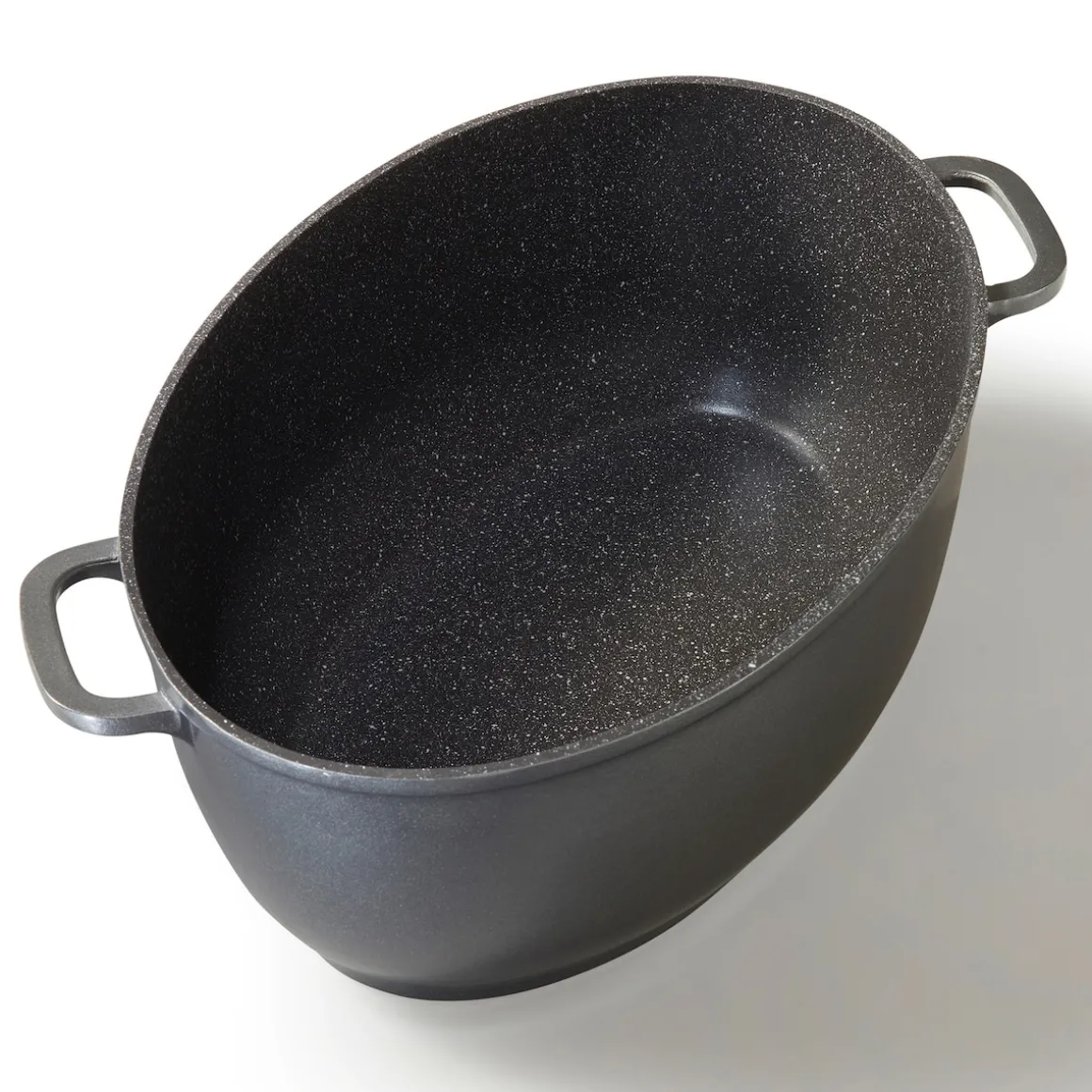 STONELINE Bräter Schmortopf Oval 39x26 cm | mit Deckel