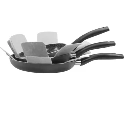 STONELINE CERAMIC Keramik Kochgeschirr-Set 16-teilig 18/20/24/28 | mit Deckeln