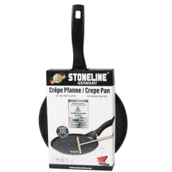 STONELINE Crepe Pfanne 25 cm | Schwarz