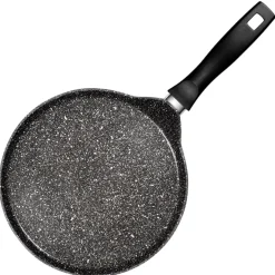 STONELINE Crepe Pfanne 25 cm | Schwarz