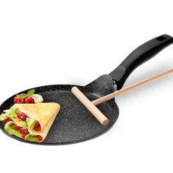 STONELINE Crepe Pfanne 25 cm | Schwarz