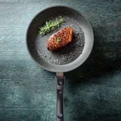 STONELINE Flex Schmorpfanne 24 cm mit abnehmbarem Griff | ohne Deckel