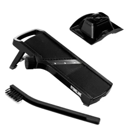 STONELINE Gemüsehobel Verstellbar Set 3-teilig | Schwarz