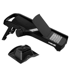 STONELINE Gemüsehobel Verstellbar Set 3-teilig | Schwarz