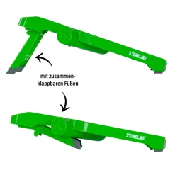 STONELINE Gemüsehobel Verstellbar Set 3-teilig | Grün