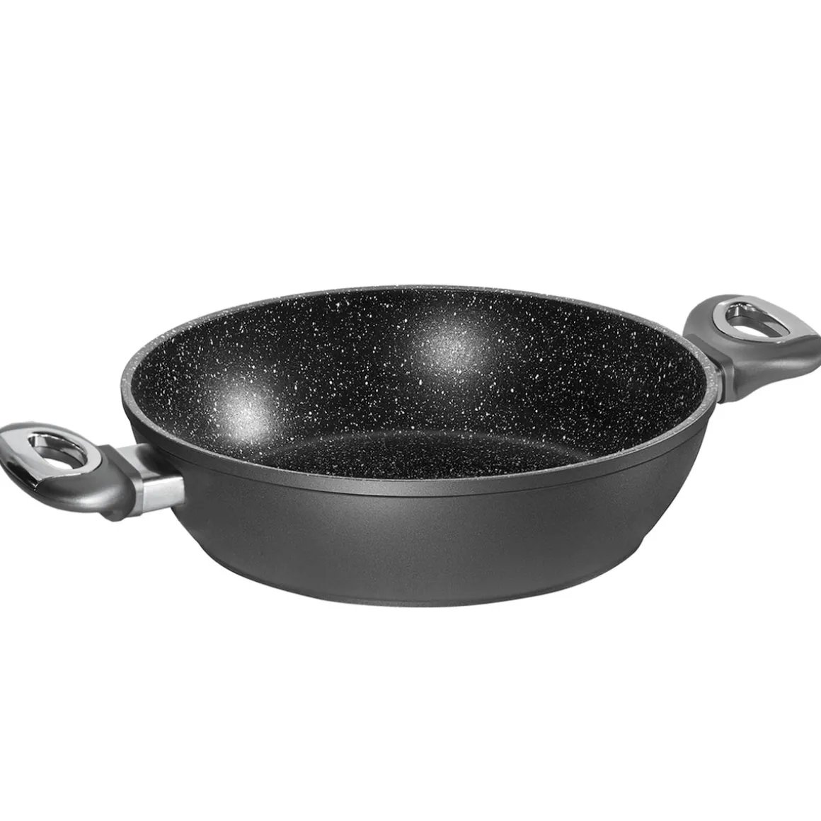 STONELINE Gourmundo Servierpfanne 24 cm | Grau