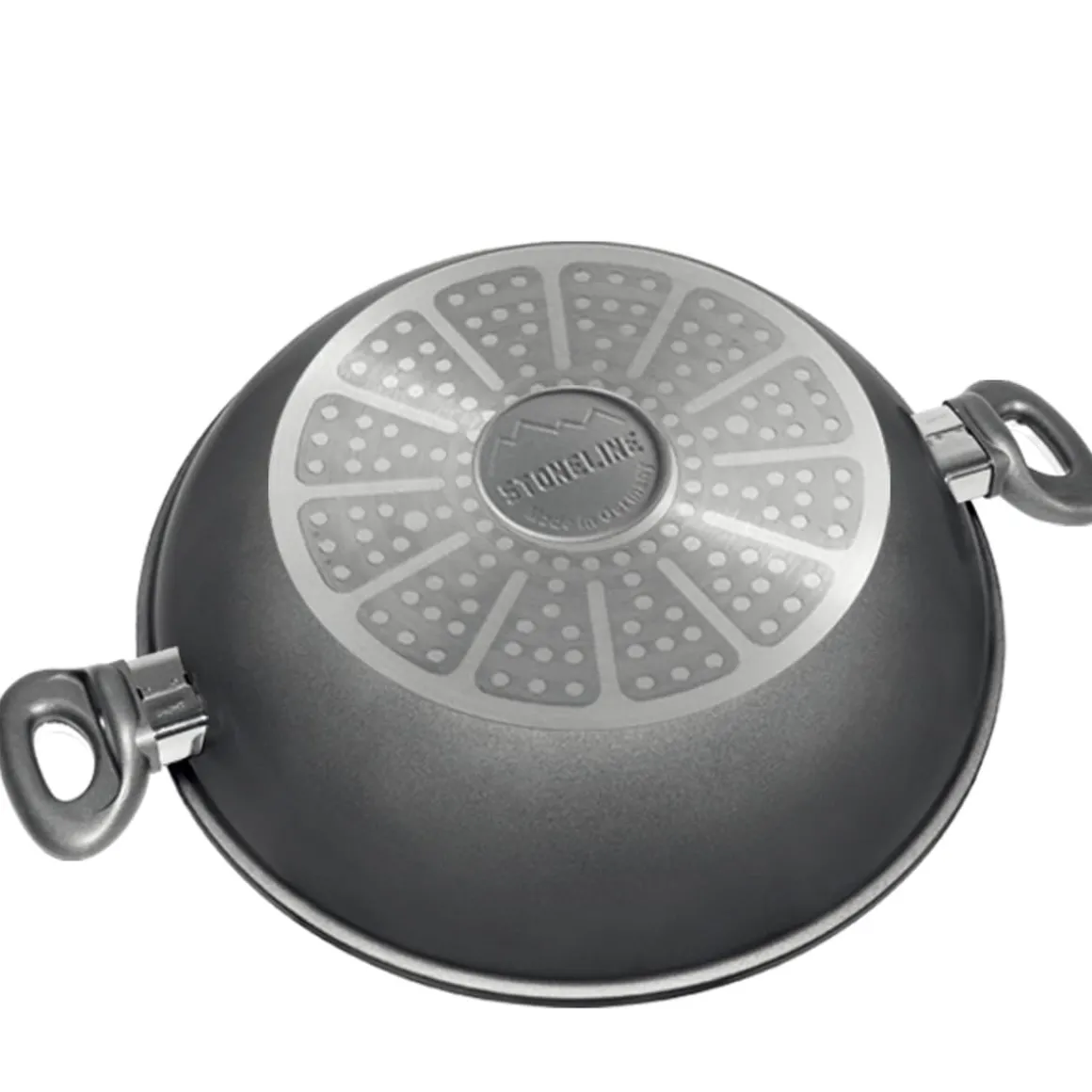 STONELINE Gourmundo Servierpfanne 24 cm | Grau